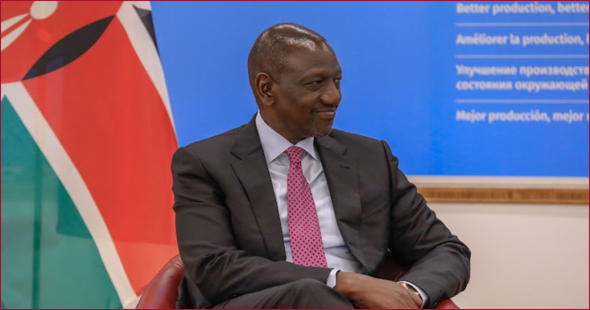 President William Ruto was scheduled to address the US Congress later this month.